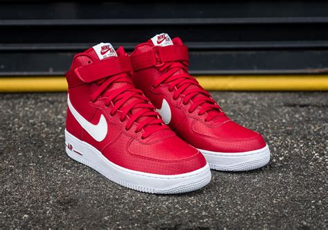 nike air force 1 high herren rot|air force one high top shoes.